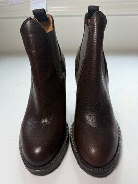 Acne Studios "Star" brown ankle boots, IT 39.